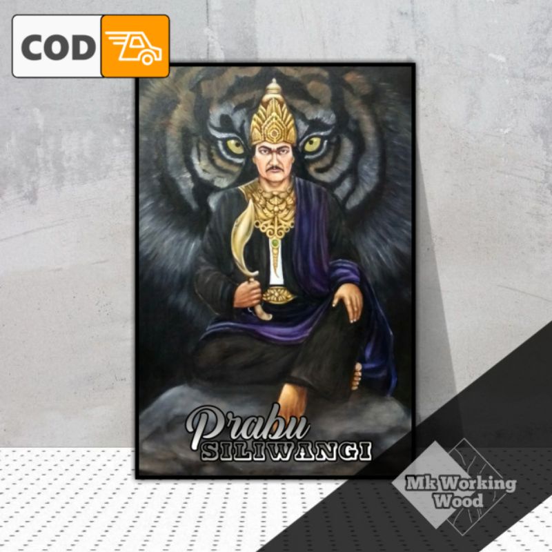 MK POSTER HIASAN DINDING PRABU SILIWANGI