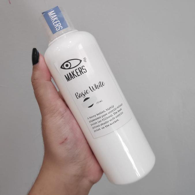 

Ready! Basic White Acrylic Paint 250Ml Murah