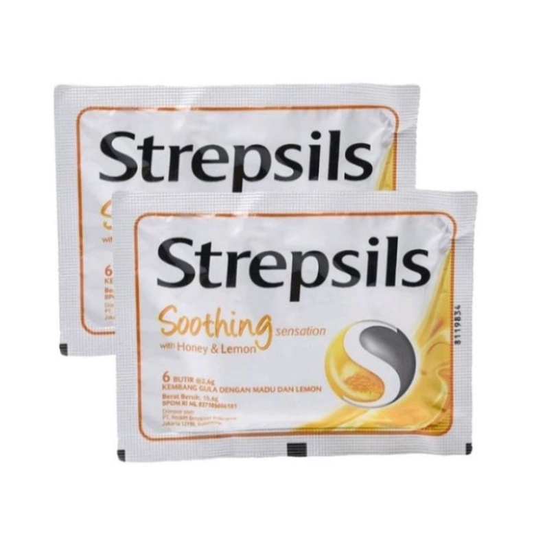 

Strepsils honey lemon sachet