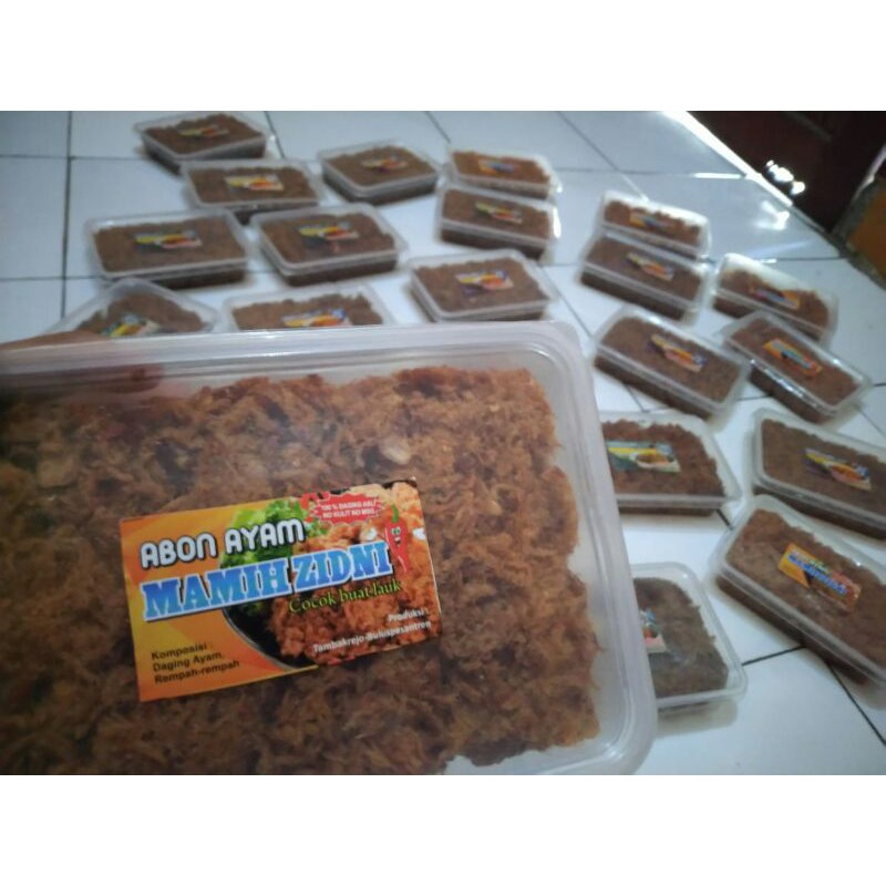 

Abon Ayam Pedas Mamih ZIDNI