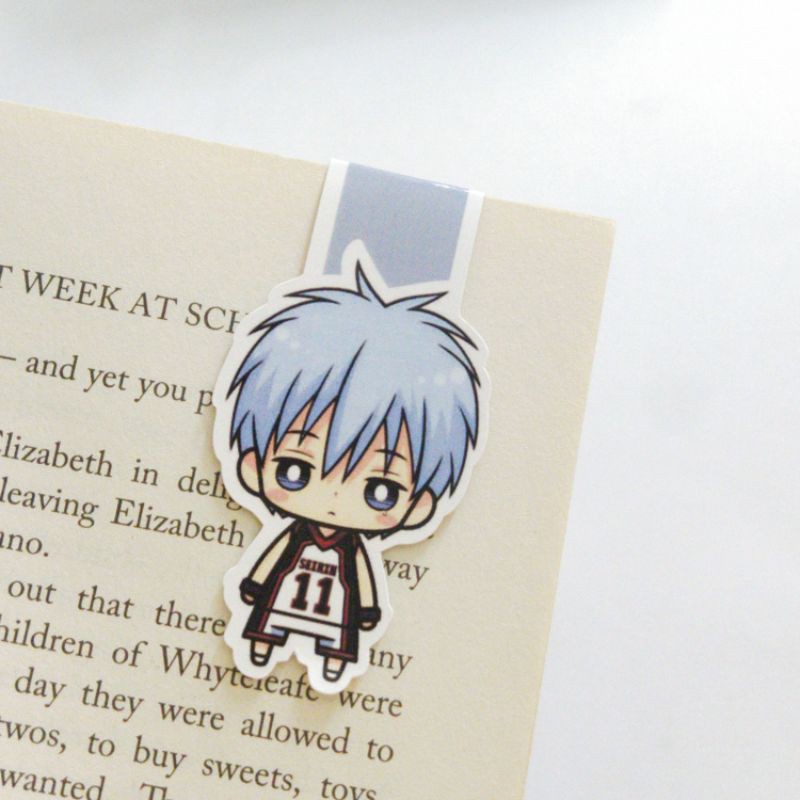 

Magnetic Bookmark Anime Kuroko no Basket Custom - Pembatas Buku Magnet Anime Lucu (READ DESC BOX)