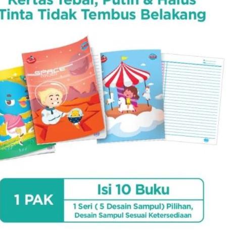 

Update - BUKU TULIS SIDU 38 LBR / BUKU SEKOLAH PACK- 10PCS ~