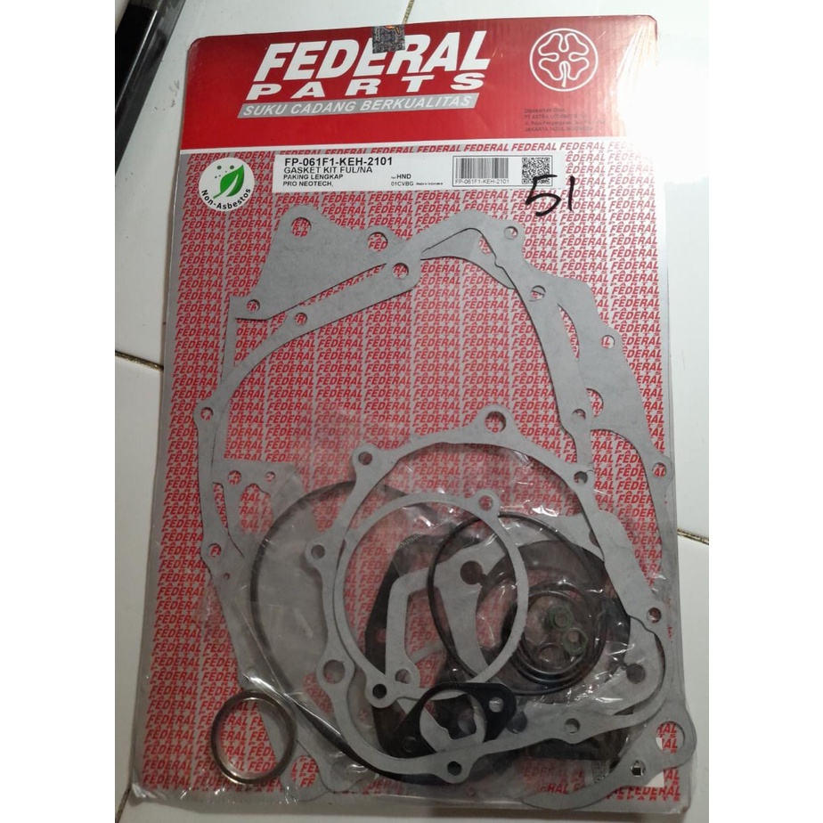 Gasket Paking Full Set Federal Gl Pro Neo Tech FP 061F1 KEH 2101