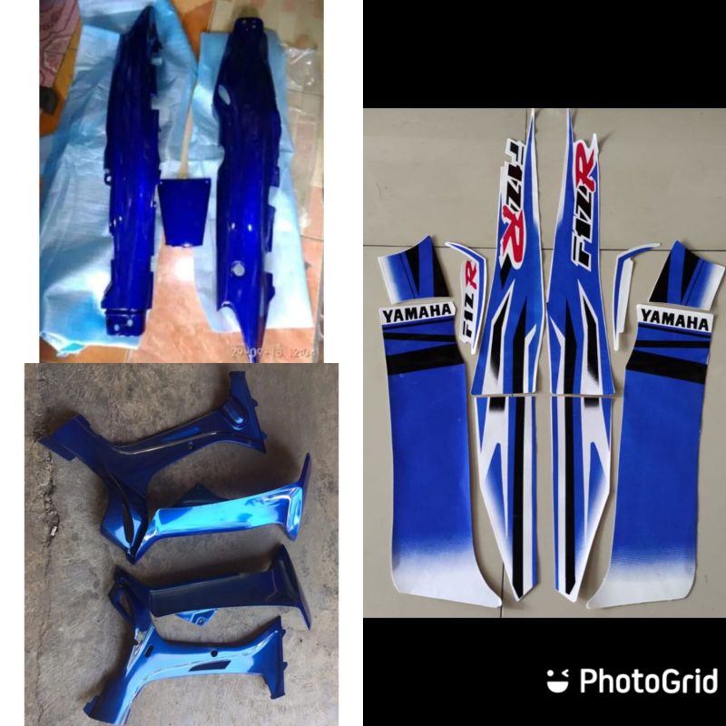 Body depan Fiz R bodi belakang Fiz R set sayap depan