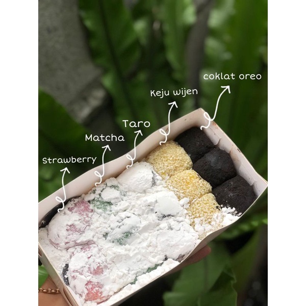 Mochi rainbow/mochi enak/mochi viral