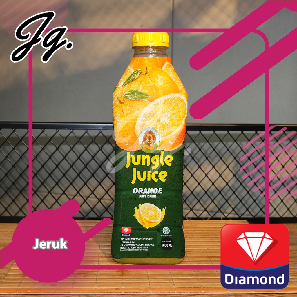 

JUNGLE JUICE 1 LITER ORANGE | JUS BUAH JERUK 1L