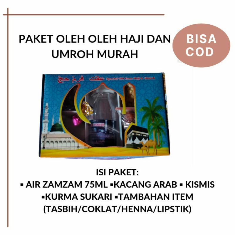 

PAKET SOUVENIR OLEH OLEH HAJI DAN UMROH AIR ZAM ZAM