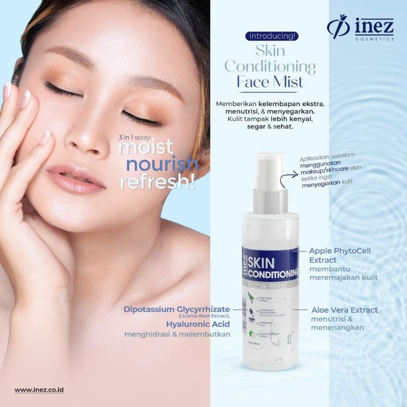 INEZ Skin Conditioning Face Mist 100 mL