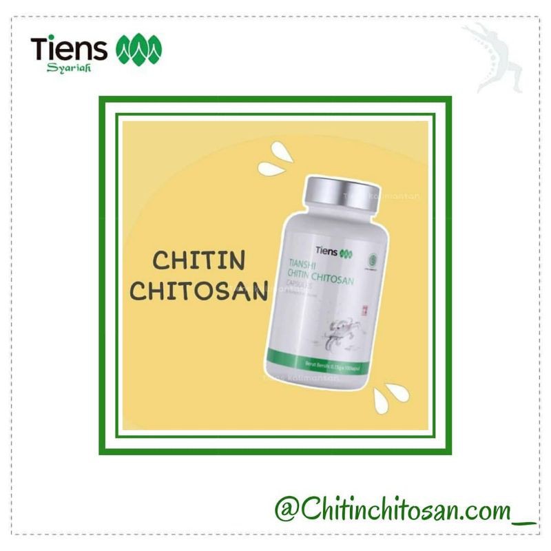 Jual CHITIN CHITOSAN | Obat Diabetes Tiens isi 100 kapsul (bisa untuk