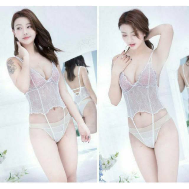 Lingerie Brokat  Sexy Korea Lingery Baju  tidur sexy 