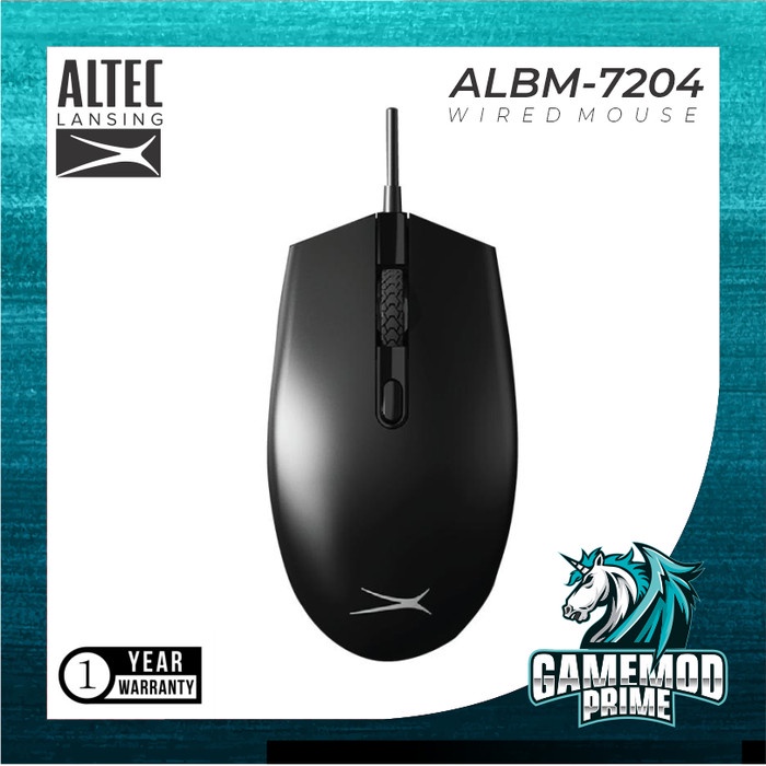 Altec Lansing Mouse Wired ALBM7204 ALBM 7204