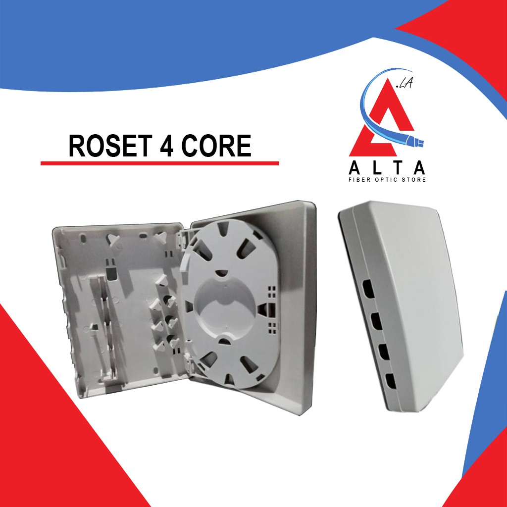 Roset 4c odp 4core kosong tanpa adapter dan pigtail | Shopee Indonesia