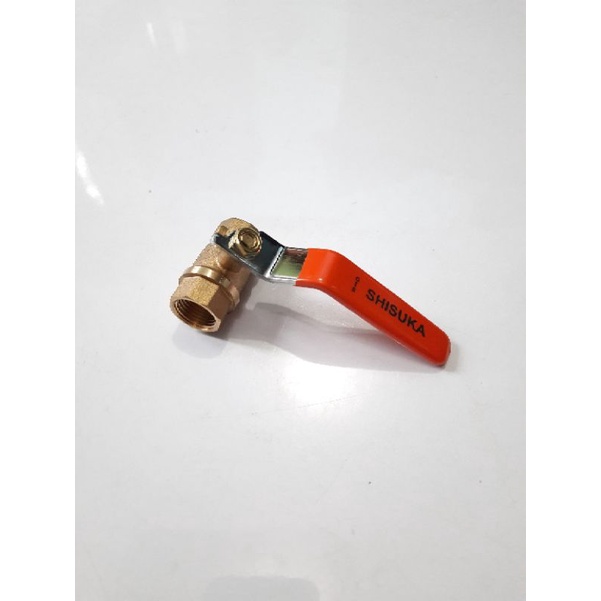 Ball Valve Kuningan / Brass 1/2&quot; (inch) / Stop kran Kuningan