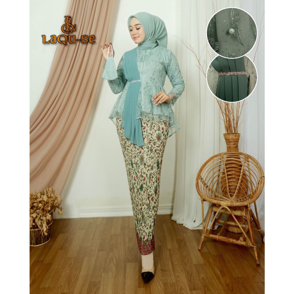 Stelan Kebaya Wisuda Baju Kondangan Kebaya Modern Set Kebaya Terbaru By Laquse Kebayaa