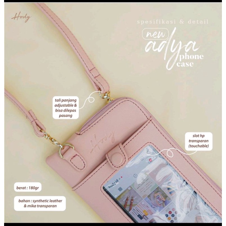 ❌ New Adya Hody Bag Phone Case Walnut