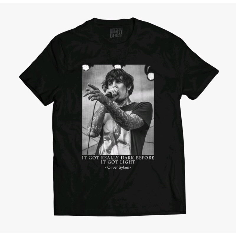 T-shirt band// kaos musik// OLIVER SYKES