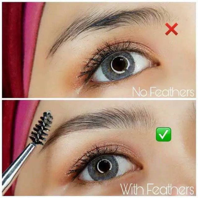 (Share in Jar) Feathers Feather by Amira Ho Brow Styling Kit Malaysia Share in Jar