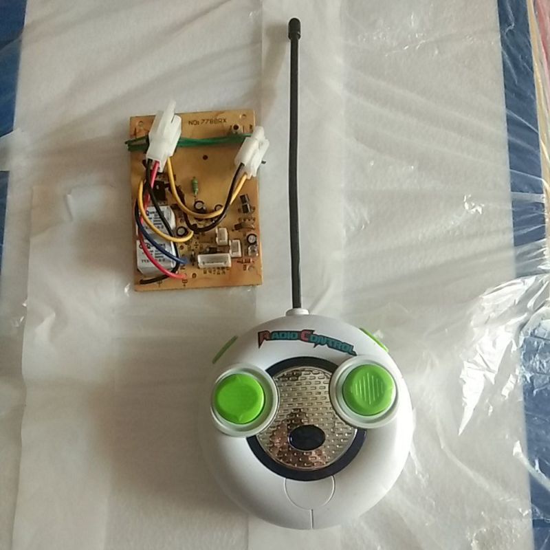 Remot Receiver 6 Pin mobilan aki 49Mhz frekuensi 49Mhz