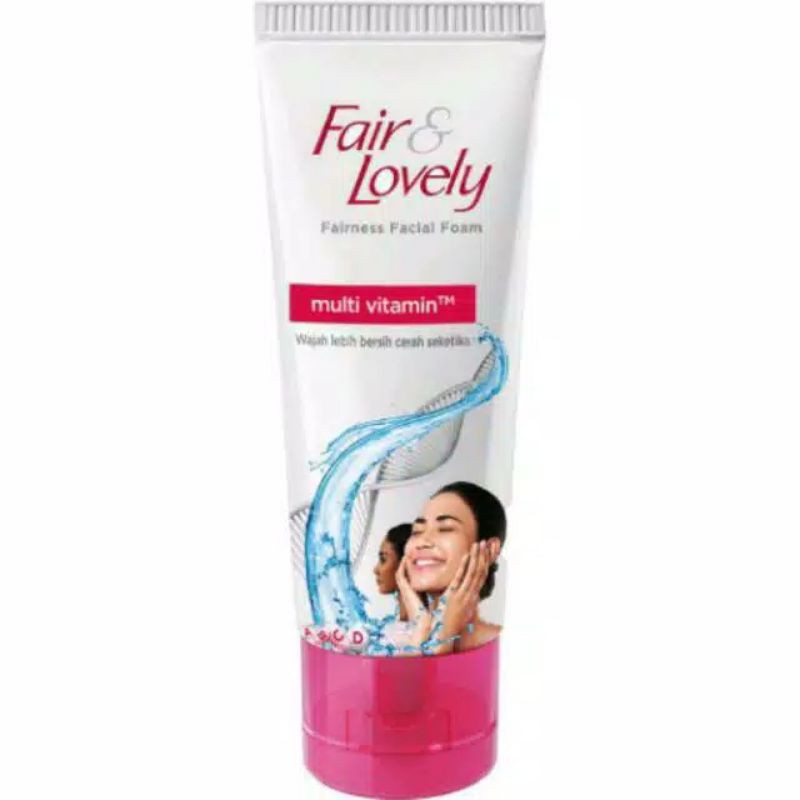 FAIR &amp; LOVELY FACIAL FOAM 100ML GROSIR DAN HARGA SATUAN TERMURAH