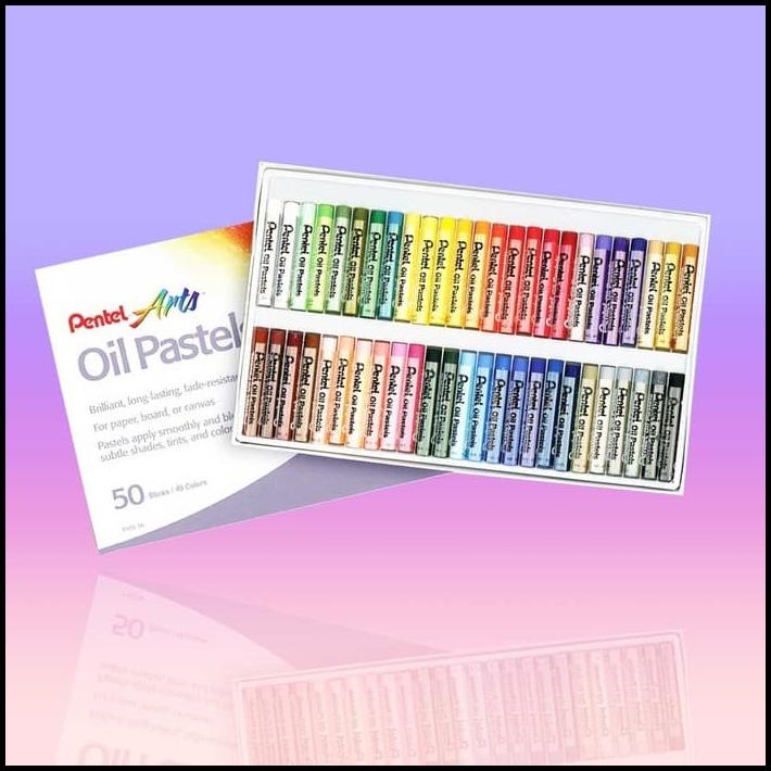 

Crayon Pentel Arts Oil Pastel 50 Warna