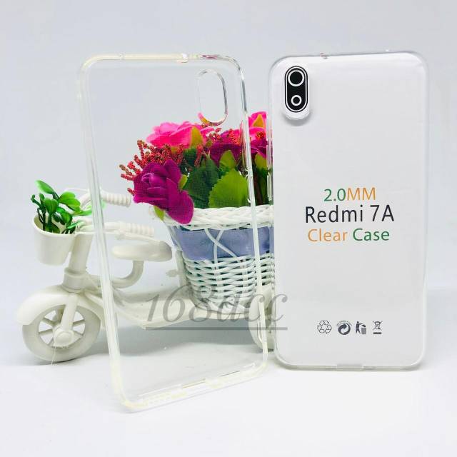 Silikon Jelly Soft Case Bening Xiaomi Redmi 7A Softcase Premium Bahan Tebal