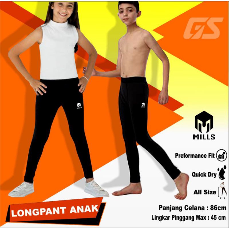 Celana renang anak longpant renang celana stretc