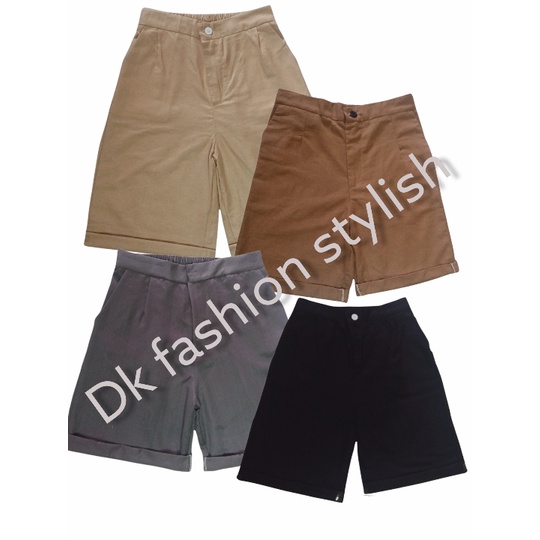 Celana Pendek Wanita Dewasa Hotpen Katun Celana Santai