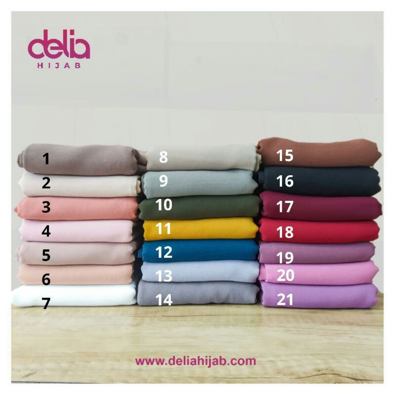 PASHMINA CERUTI PREMIUM BORDIR - PASHMINA DAILY - DELIA HIJAB