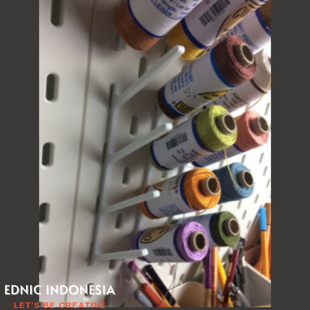 THREAD ROLL HOLDER - IKEA SKADIS