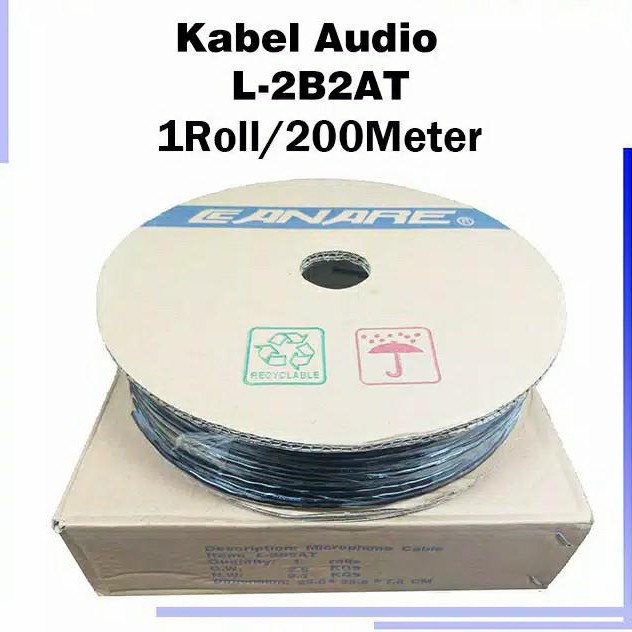 Kabel Roll - Kabel Mic Canare L2B2At Kecil 200M 1 Roll