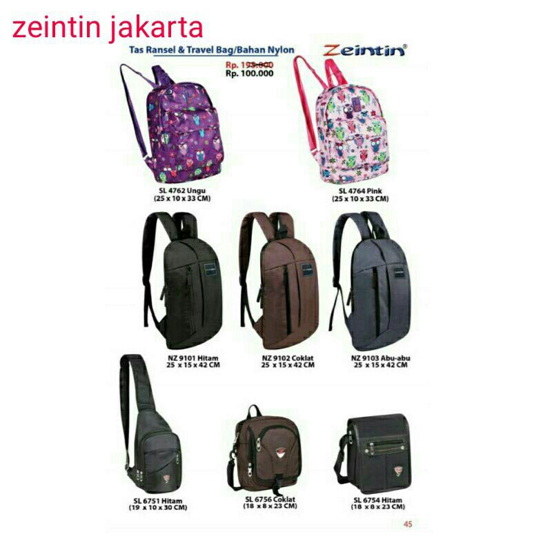 zeintin tas selempang