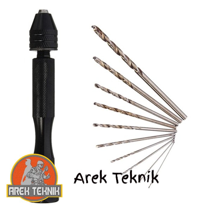 MESIN BOR CORDLESS MBT226 TANGAN MANUAL DENGAN 10 MATA