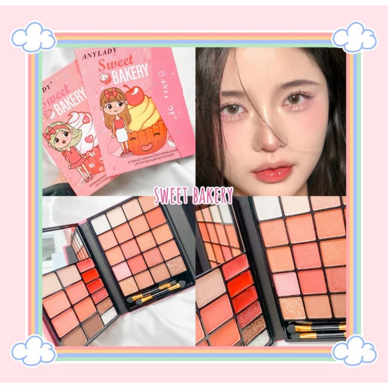 PROMO!!EYESHADOW PALETTE SWEET BAKERY ANY LADY 8602
