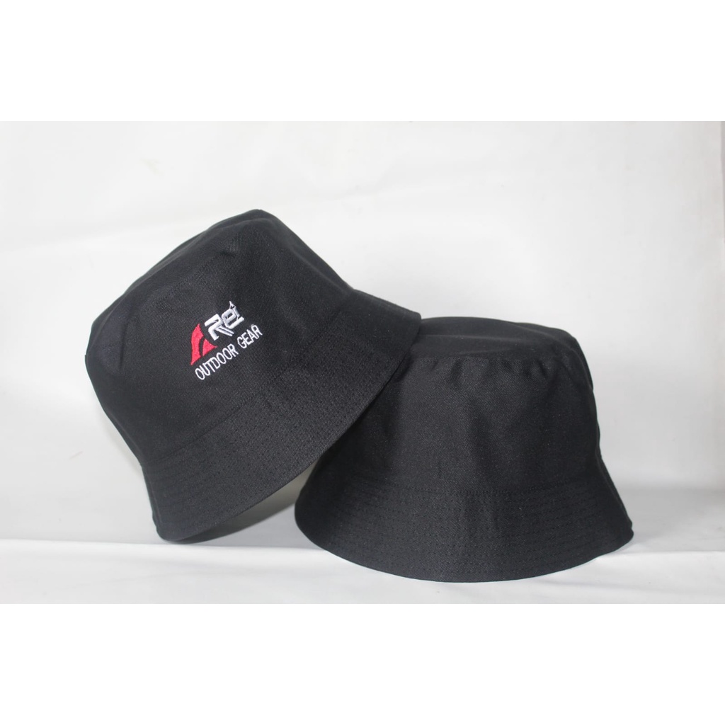 Topi Bucket Termurah motif Rel topi pria wanita kekinian aksesoris unisex.