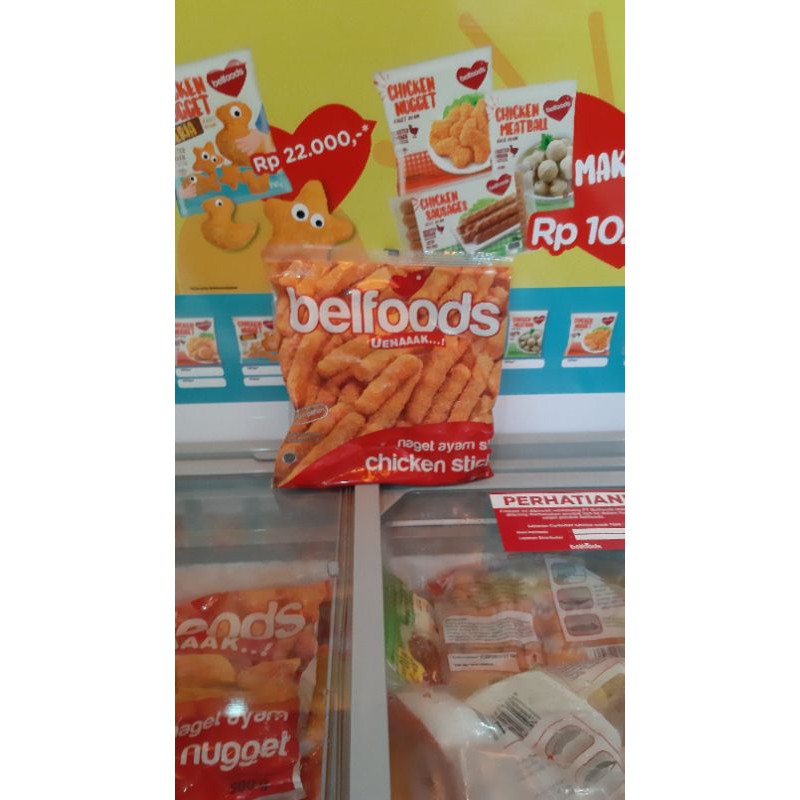 

Belfoods Uenak Chicken Stick Nuget 250Gr