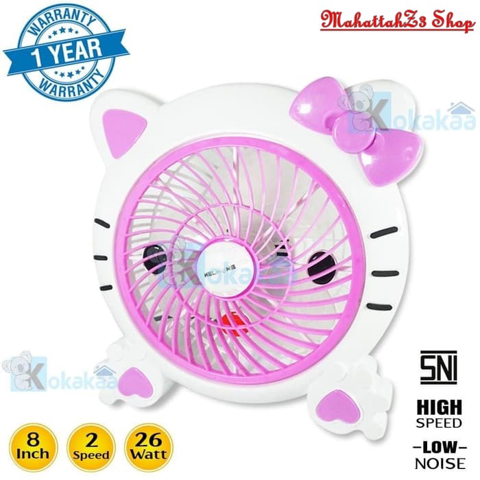 ADVANCE Kipas Angin Meja 8 Inchi - Desk Fan - Kipas Angin Mini-Kipas Angin Meja-kipas angin karakter