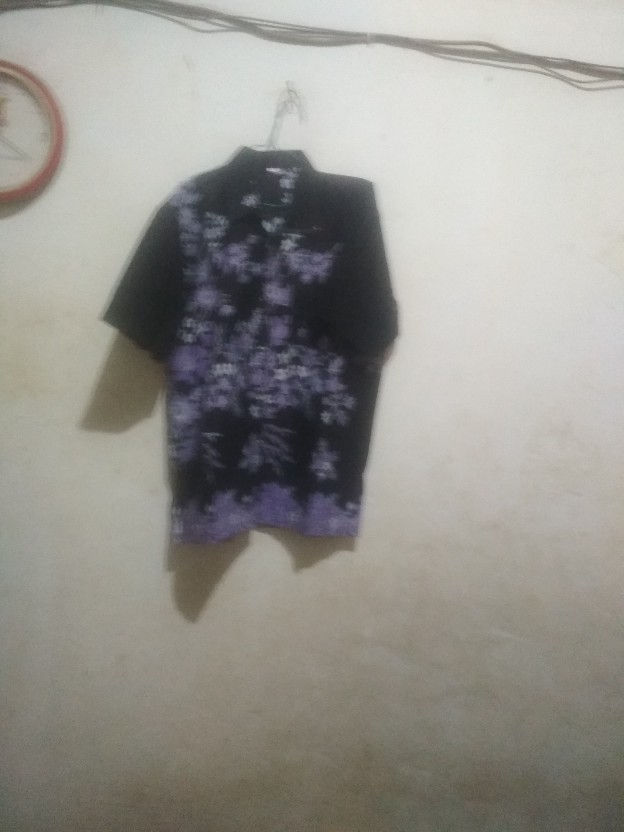 (couple Keluarga ) Batik Couple Keluarga Sania Ruffle Ori Ndoro Jowi Dnt - Motif Cibulan Ungu