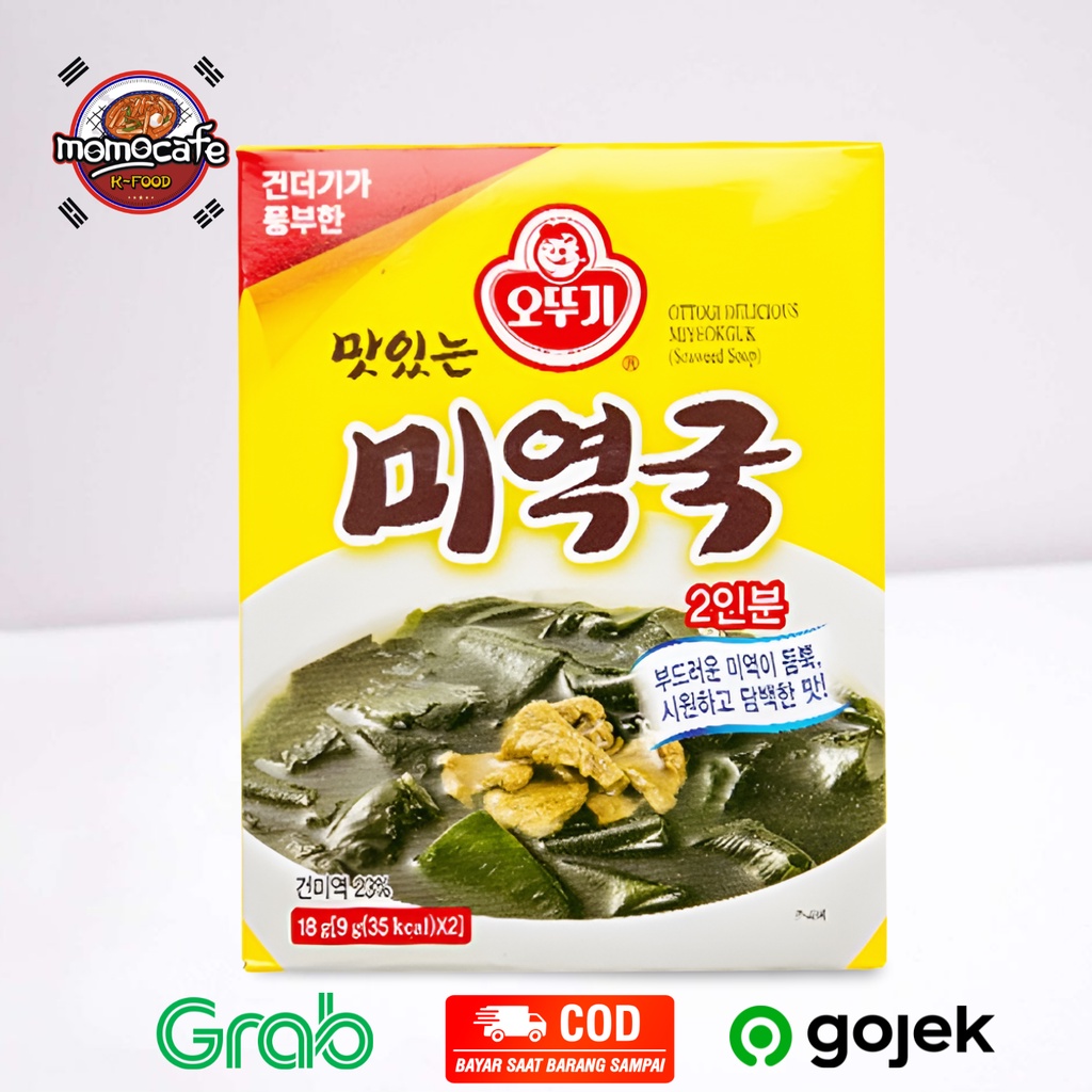 

Ottogi Delicious Miyeokguk 18gr Box - Seaweed Soup Rumput Laut include bumbu Made in korea