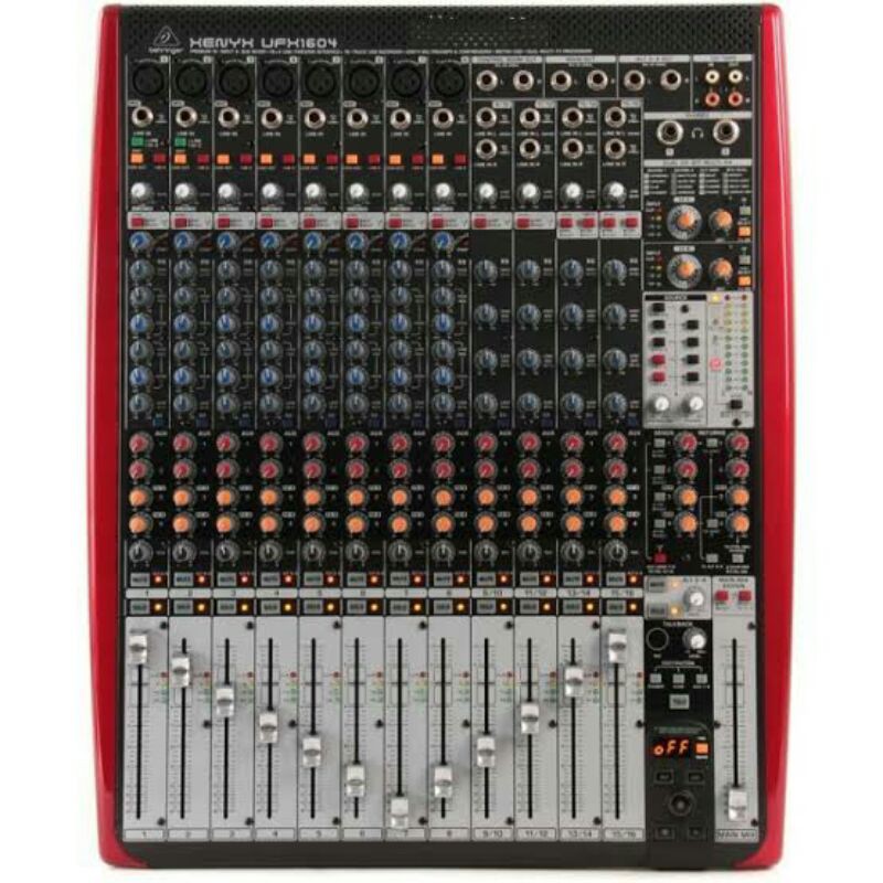 Behringer UFX1204 (Audio Mixer, Audio Interface, USB Recorder) [BEKAS]