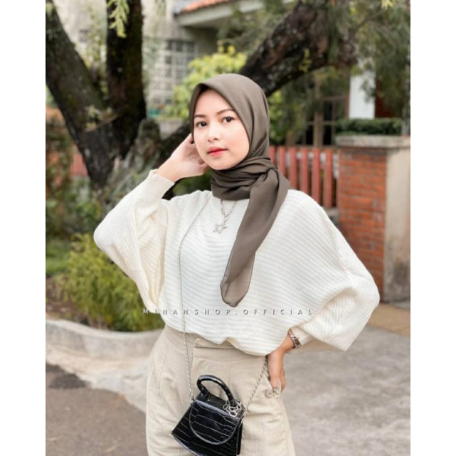 alana batwing/batwing rajut lasperal/sweater batwing/blouse rajut batwing/knit batwing/blouse batwin