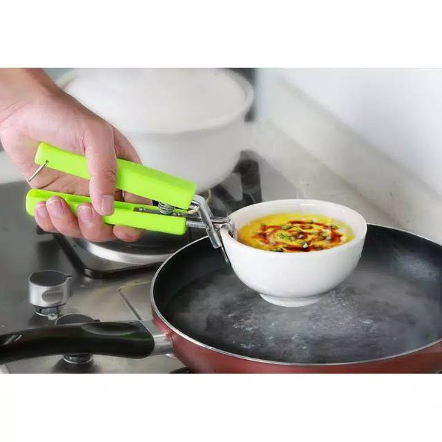 Penjepit Mangkok Piring Panci Anti Panas Magic Pan Clipper