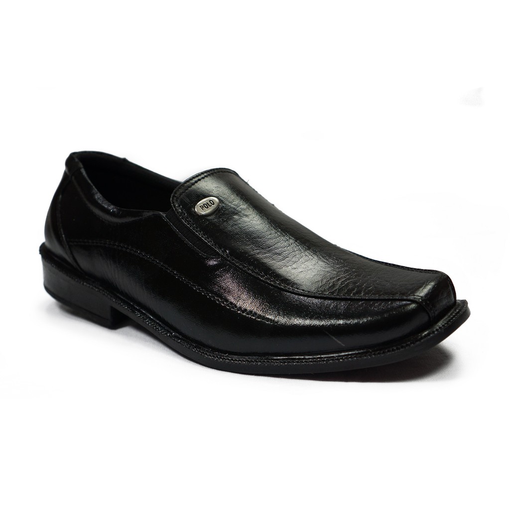 HQo / Sepatu Pantofel Pria / Sepatu Pria Formal / Sepatu Selop Pria / Sepatu Kantor Pria / L2 HITAM