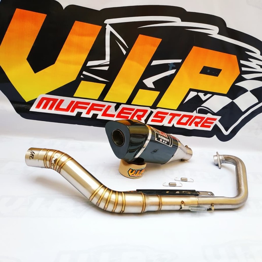 Knalpot YOSHIMURA R11 Carbon GSX R150-FU-SONIC-CB 150R-CBR 150R-VERZA