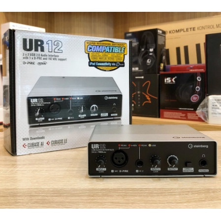 Steinberg UR12 Audio Interface Soundcard Recording