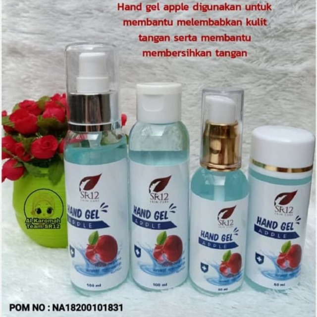 SR12 hand sanitizer 60ml