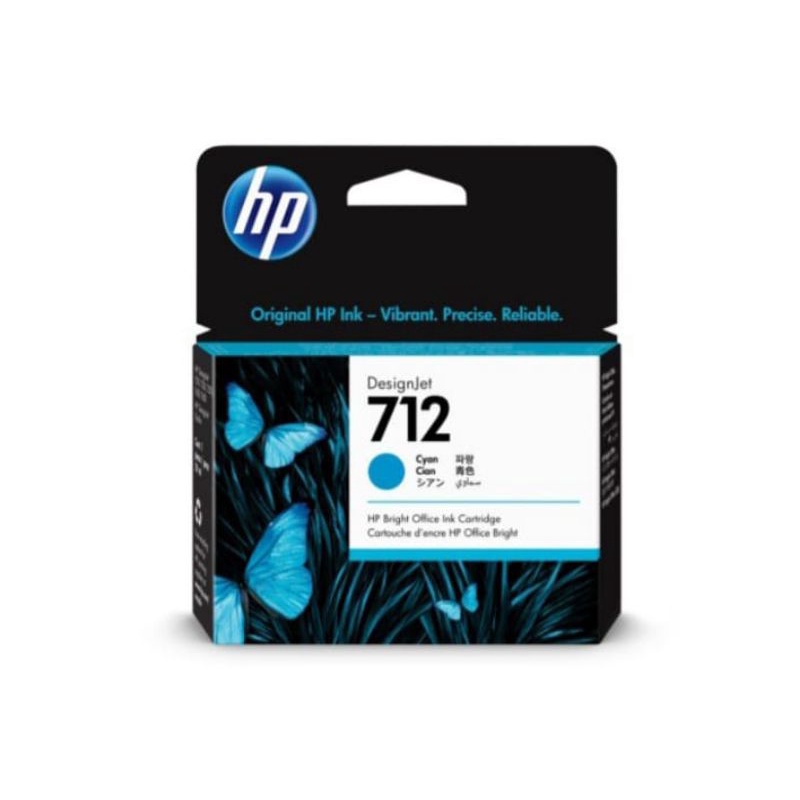 tinta hp 712 cyan original=hp designjet T210,T230,T250,T630,T650