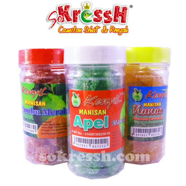 

Manisan Buah Kenyil 125gr