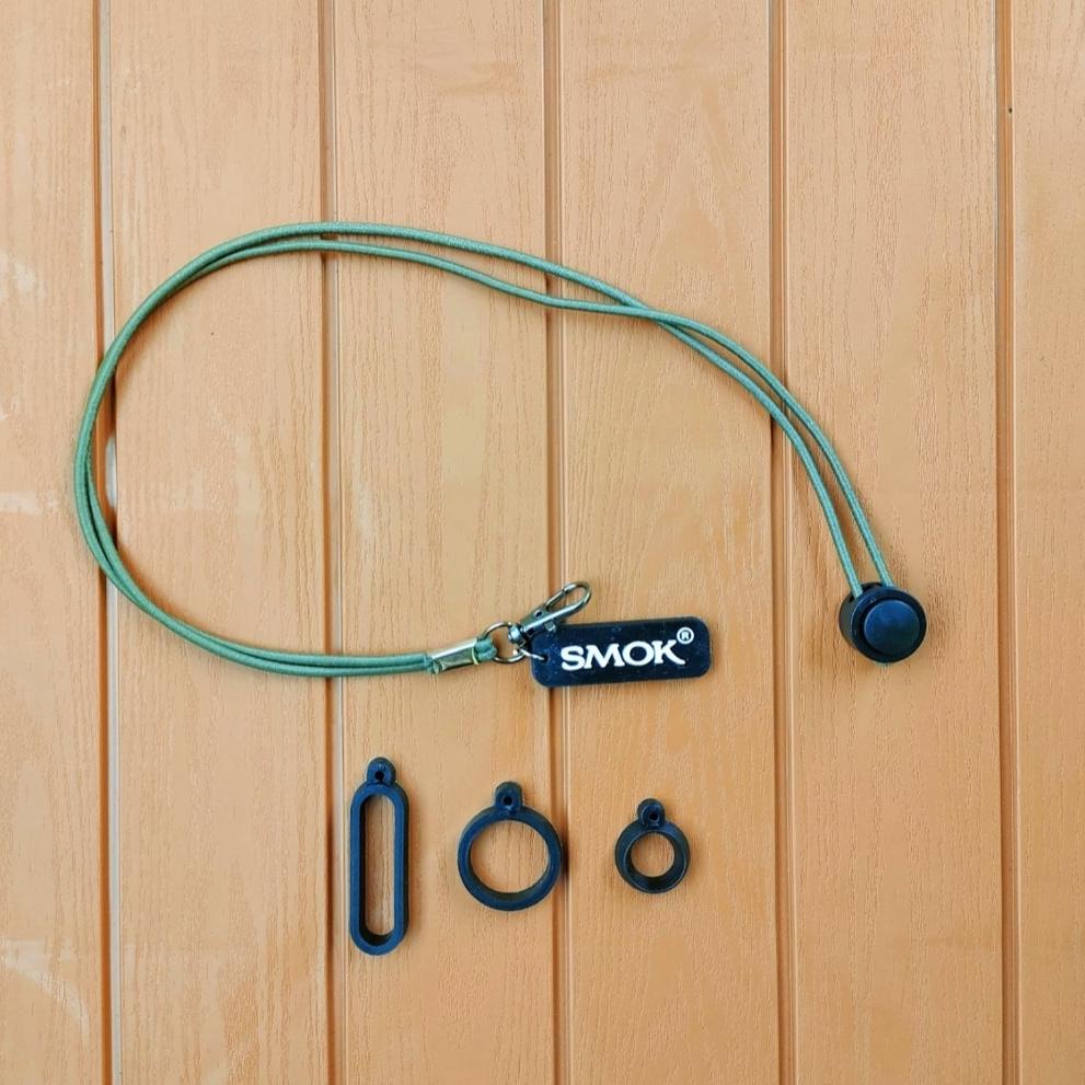 

NEW PRODUCT ㊊ tali lanyard / lanyard pods / lanyard / gantungan pods tali / free karet 3pcs / kalung pria / smok H⁂