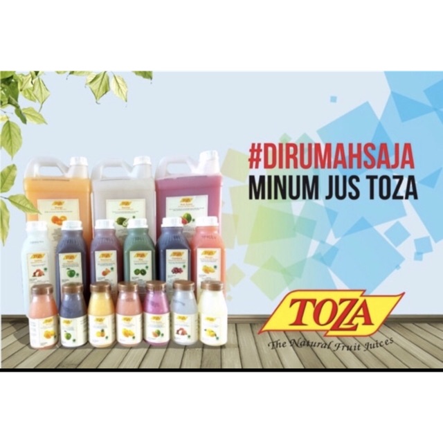 Jus Toza 1 liter (gojek dan grab only)