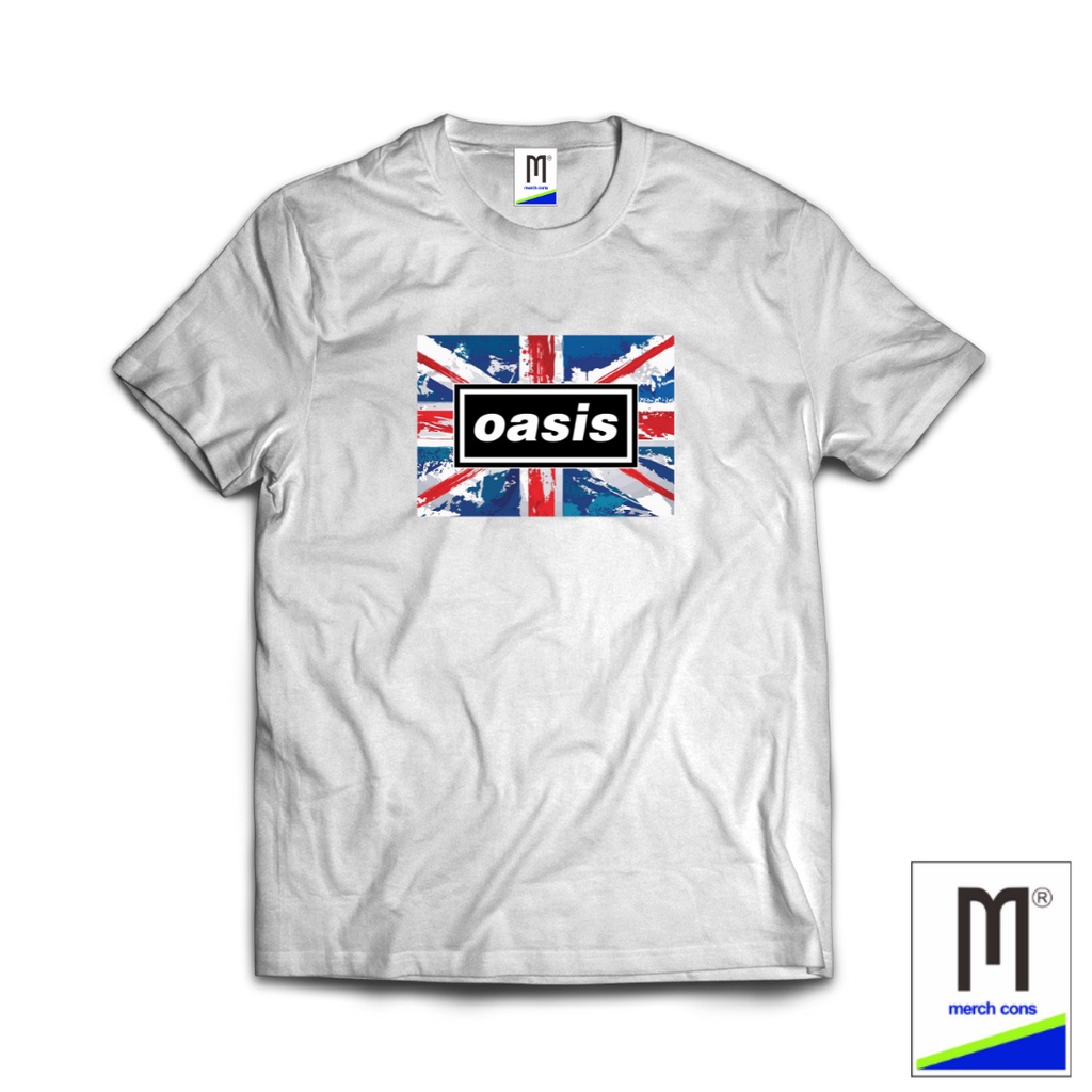 TSHIRT MARCHANDISE BAND OASIS PUTIH